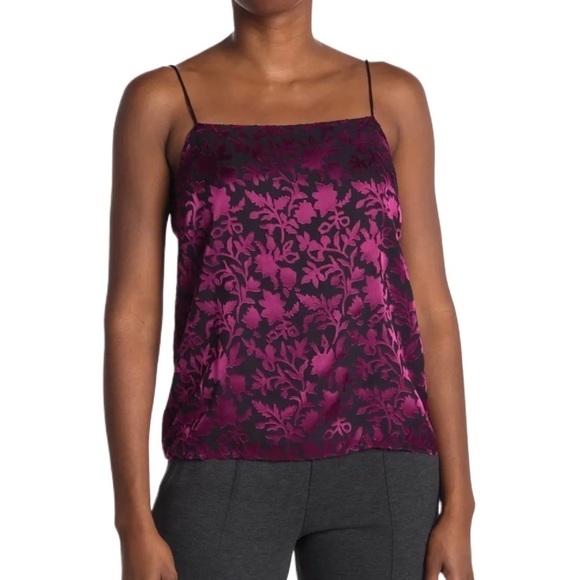 Club Monaco Burnout Velvet Camisole - Size SP - Picture 1 of 5